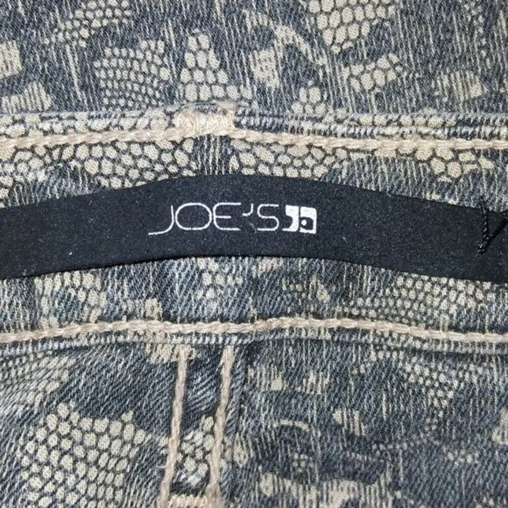 Joe's Jeans Chantilly Lace Low Rise y2k Skinny Jeans - Picture 6 of 7